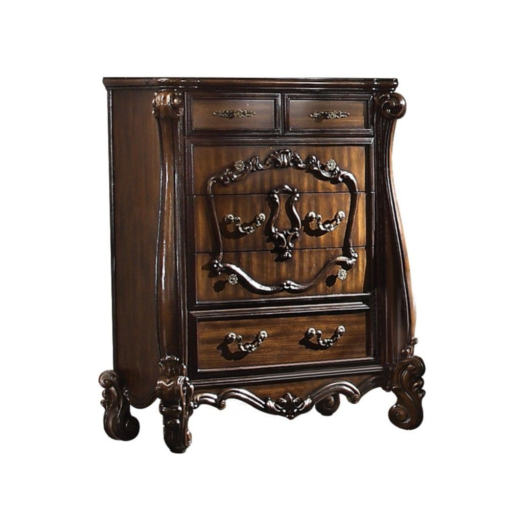 47" Solid Wood Six Drawer Chest-2