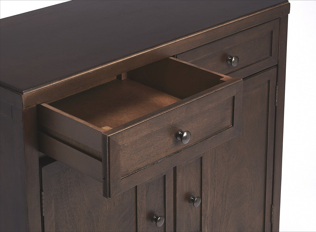 Imperial Coffee Console Cabinet-5