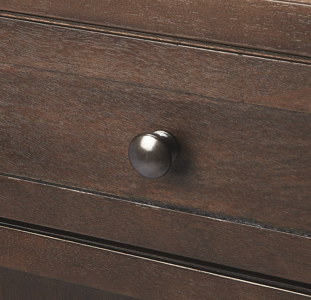 Imperial Coffee Console Cabinet-4