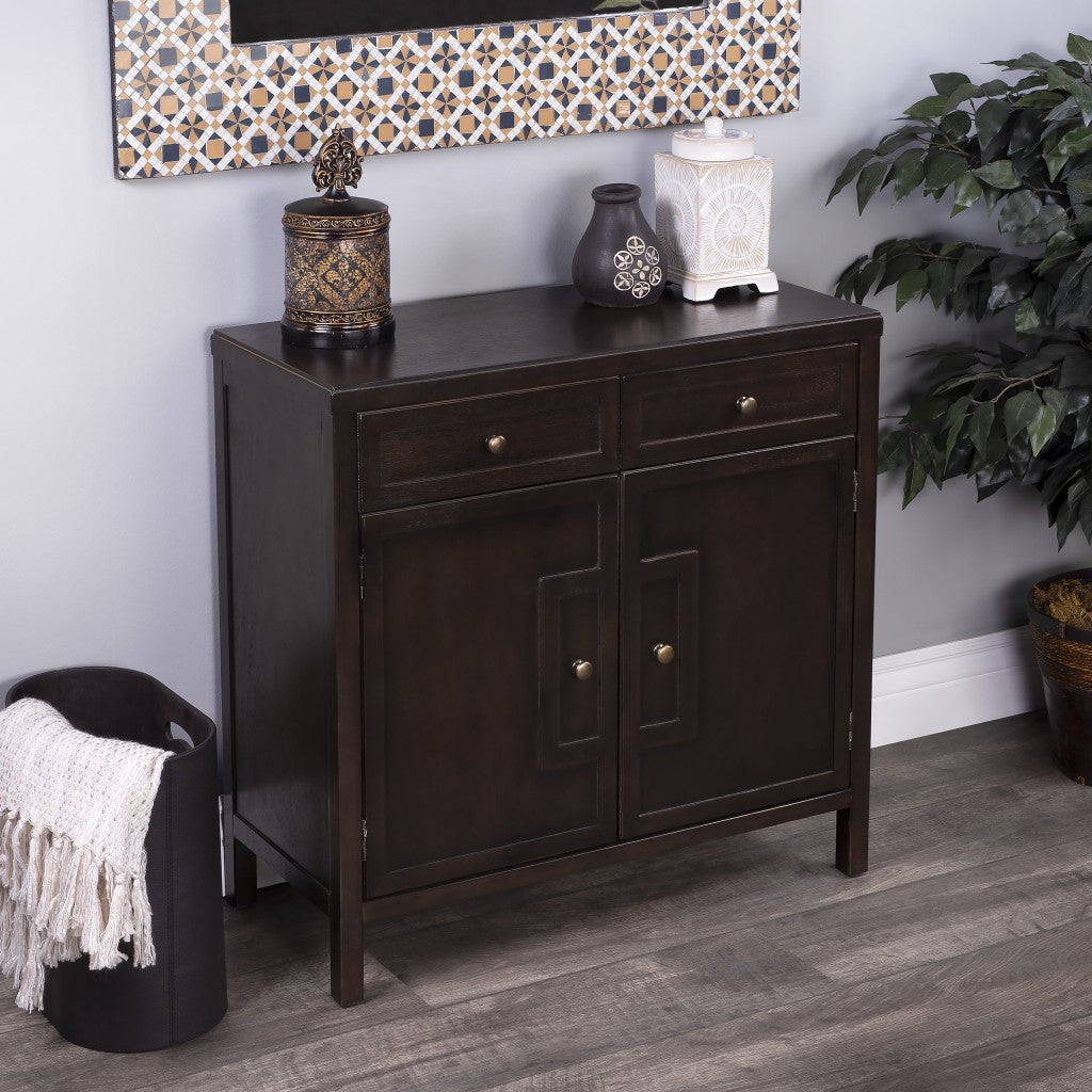 Imperial Coffee Console Cabinet-7