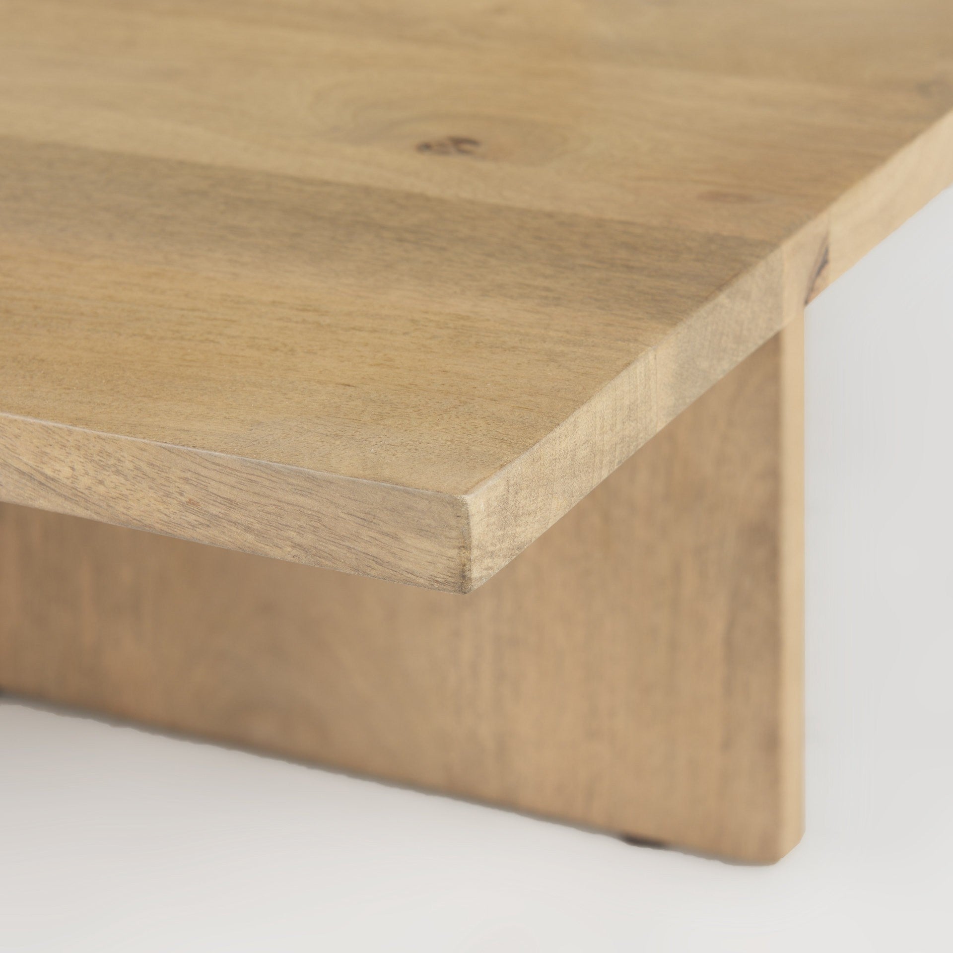 34" Natural Wood Coffee Table-7