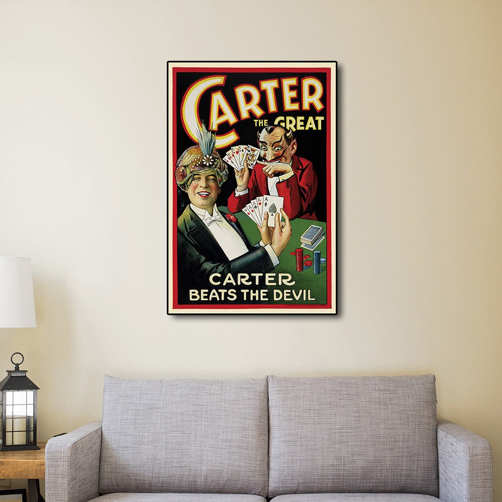 Vintage Carter Vintage Magic Unframed Print Wall Art-6
