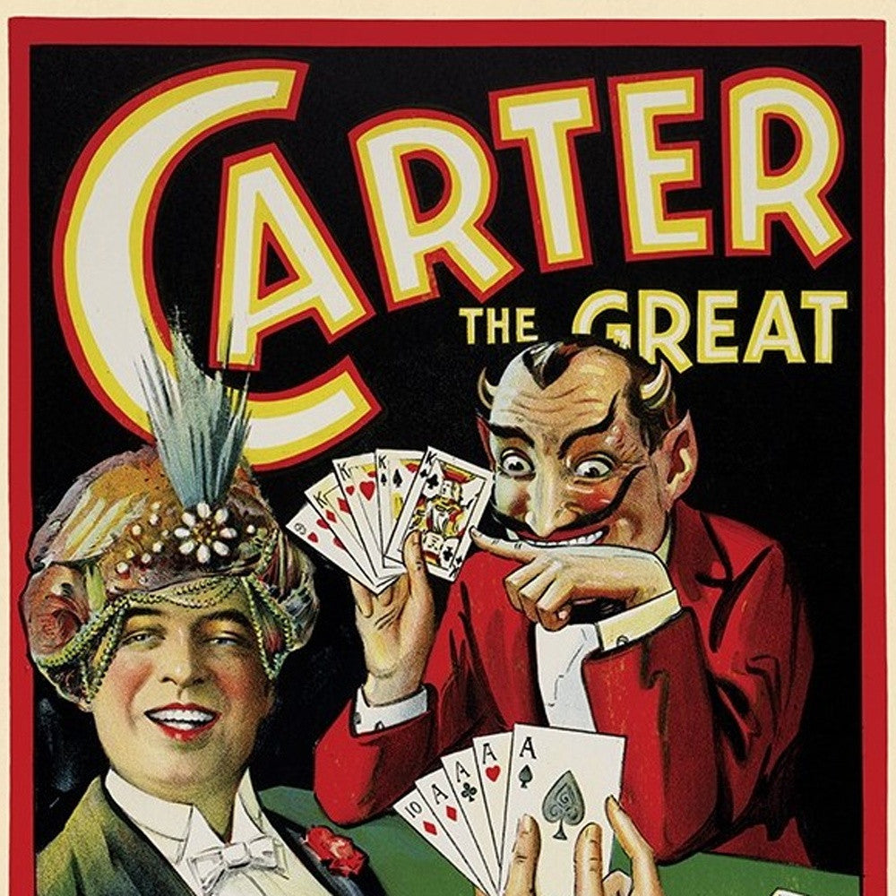 Vintage Carter Vintage Magic Unframed Print Wall Art-4