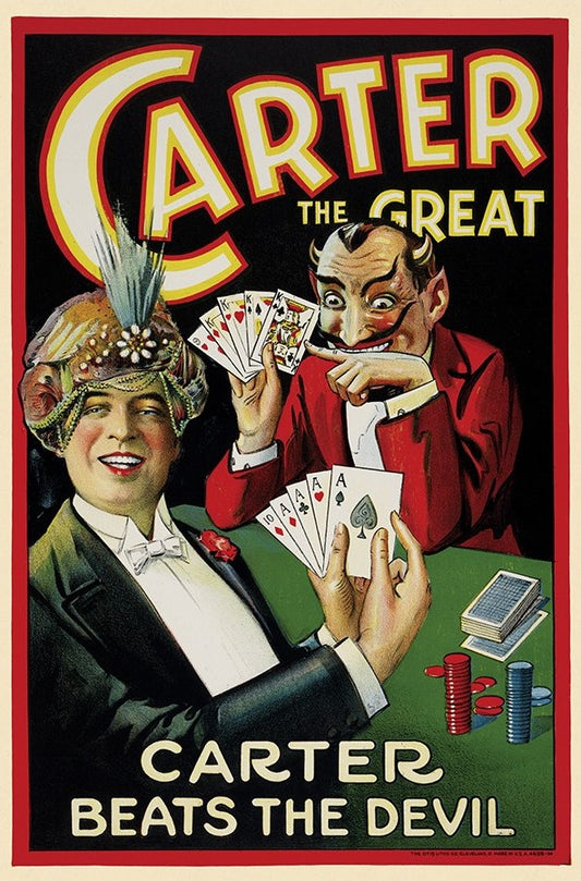 Vintage Carter Vintage Magic Unframed Print Wall Art-0