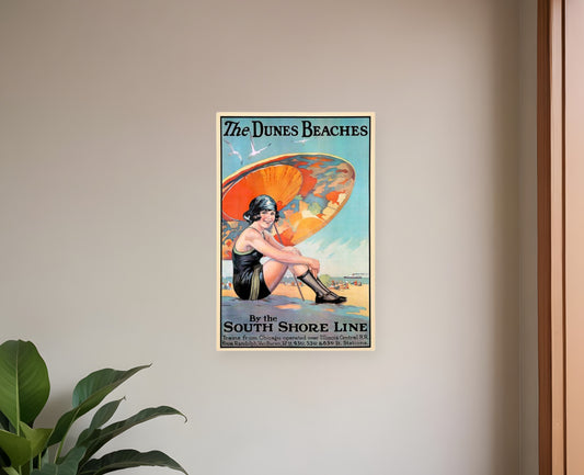 Gulf Coast Golf 1932 Vintage Travel Unframed Print Wall Art-0