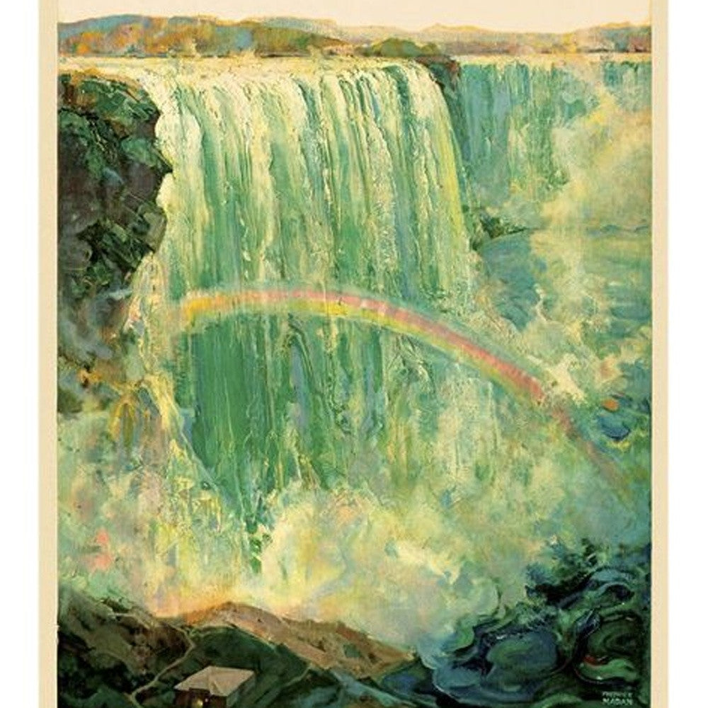 12" X 18" Niagra Falls New York C1920S Vintage Travel Poster Wall Art-5