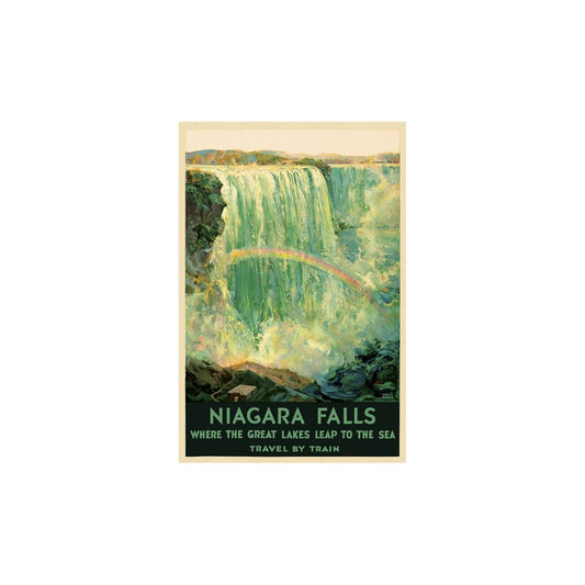 12" X 18" Niagra Falls New York C1920S Vintage Travel Poster Wall Art-1