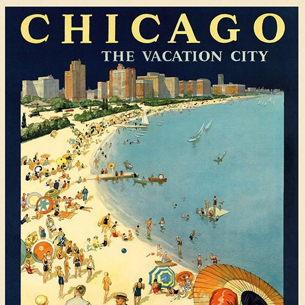 Vintage 1934 California Travel Unframed Print Wall Art-4