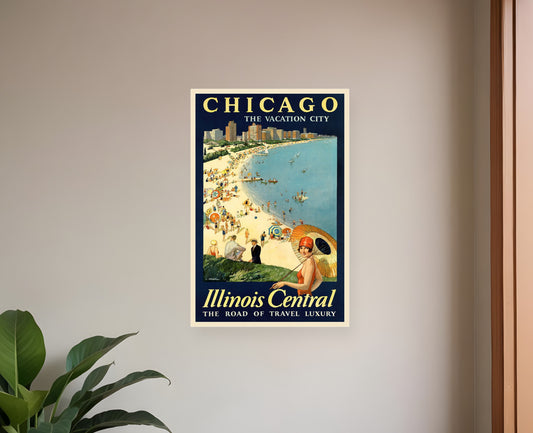 Vintage 1934 California Travel Unframed Print Wall Art-1