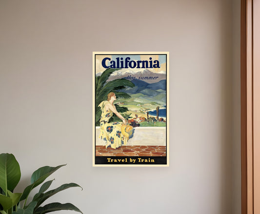 Washington Dc Vintage Travel Unframed Print Wall Art-1