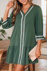 Xyla Bracelet Sleeve Shift Dress