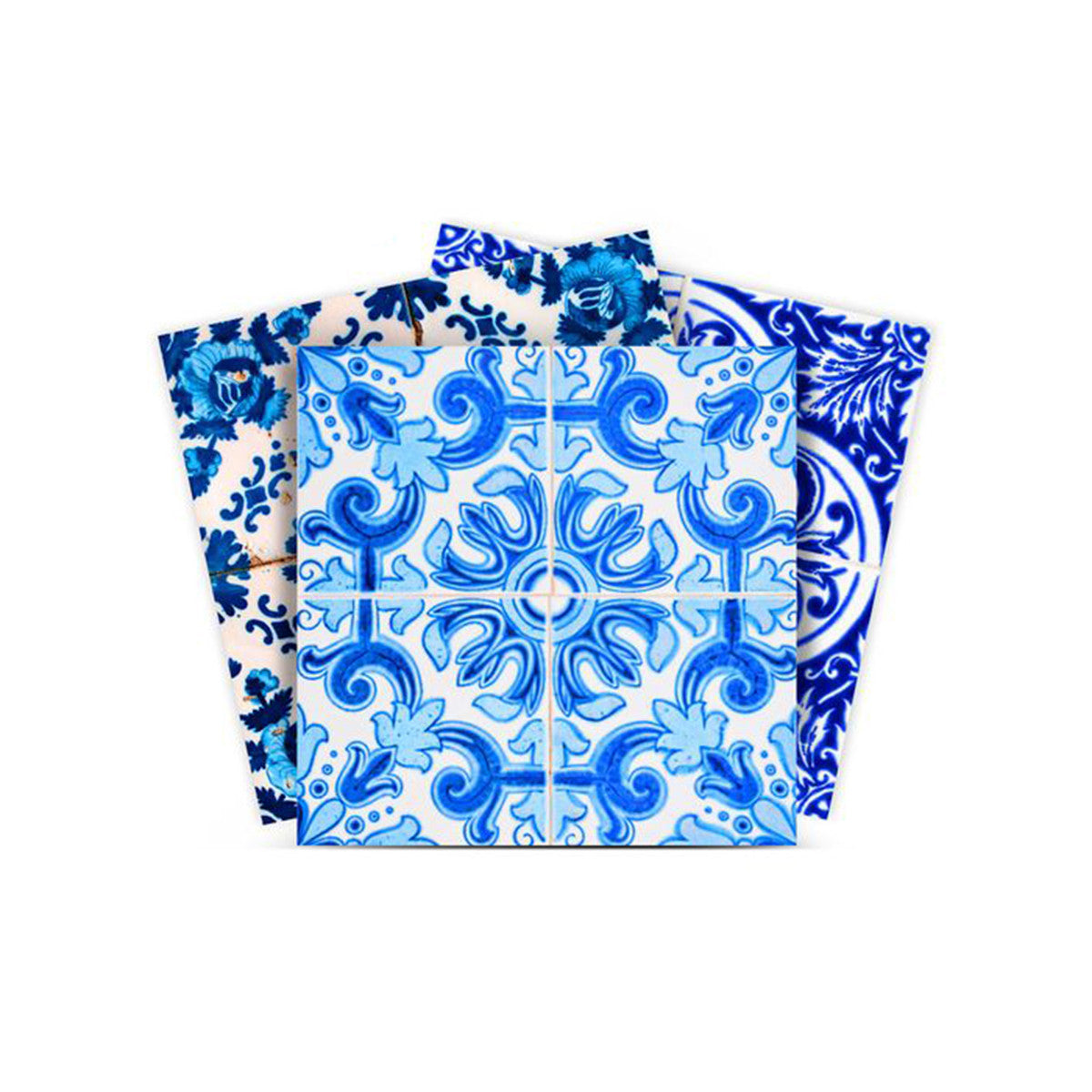 7" X 7" Greta Multi Mosaic Peel and Stick Tiles-0