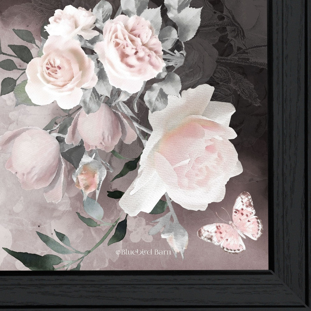 Noir Roses IV 4 Black Framed Print Wall Art-3