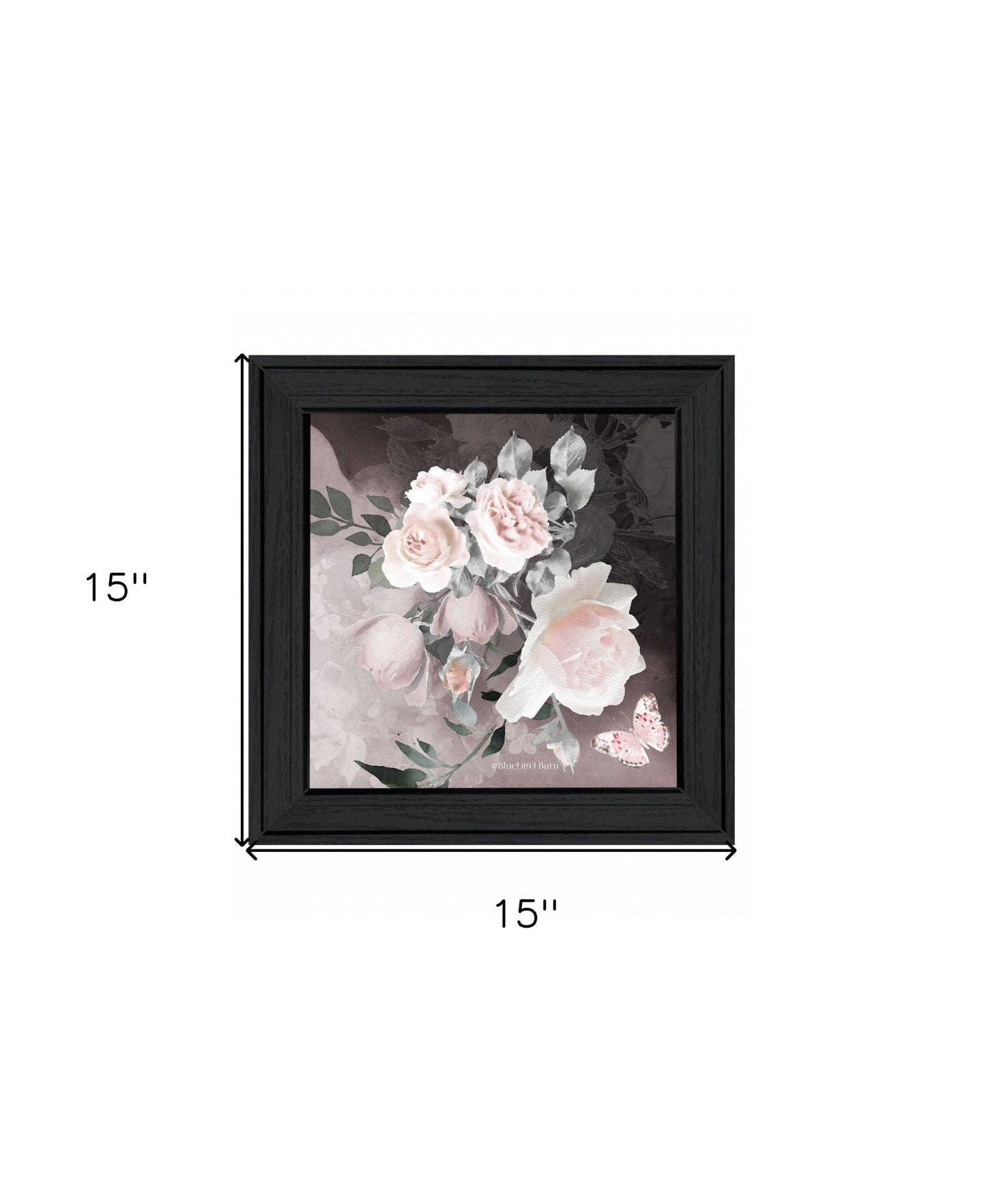 Noir Roses IV 4 Black Framed Print Wall Art-5