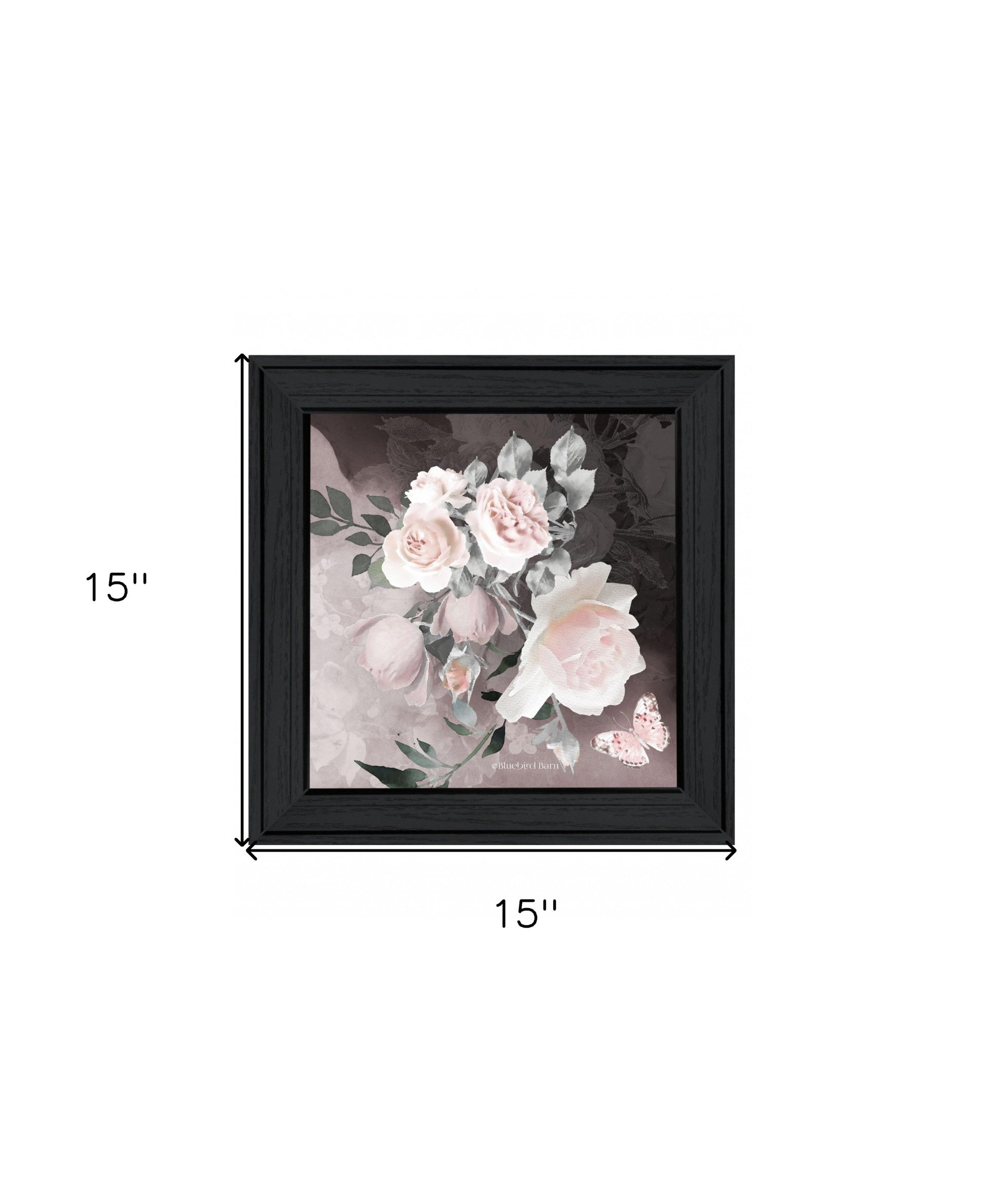 Noir Roses IV 4 Black Framed Print Wall Art-5