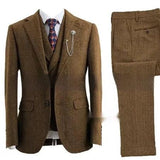 Men's Casual Three-piece Suit
