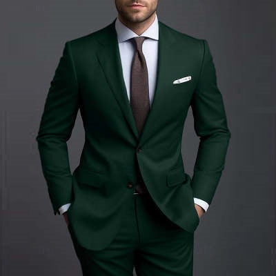 Men's Casual Business Two-piece Suit