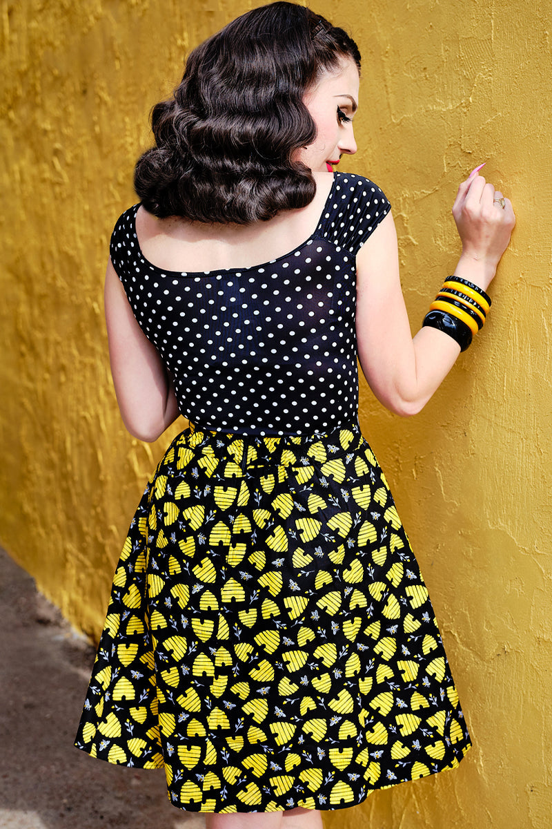 Isabel Top in Polka Dots - 1X only