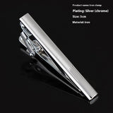 Men's Business Silver Simple Fashion Short Tie Clip