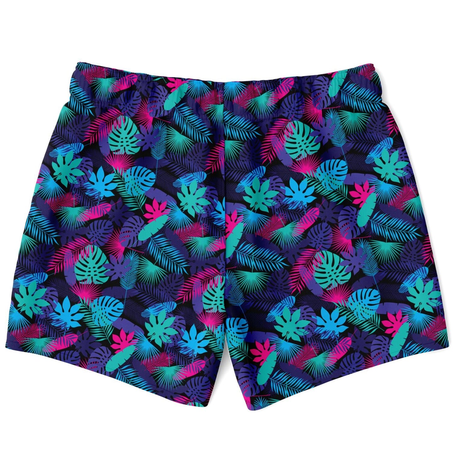 Rad Palm Neon Jungle Men's Swim Trunks