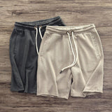 Men's Japanese-style Retro Knitted Loose Shorts