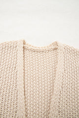 Adalee Crochet Open Front PLUS Cardigan