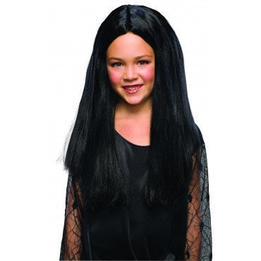Kids Morticia Addams Wig