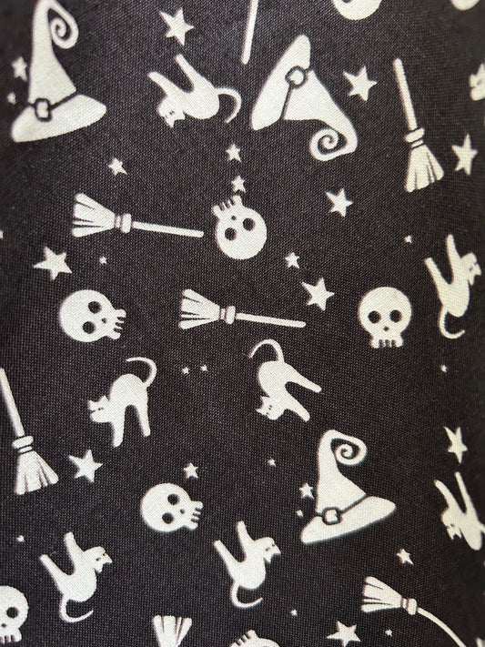 Hocus Pocus Glow in the Dark Skater Skirt