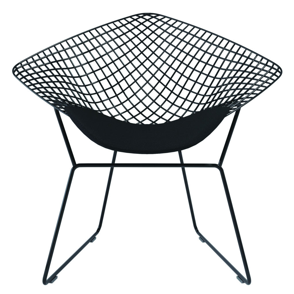 32" Black Lounge Chair-0