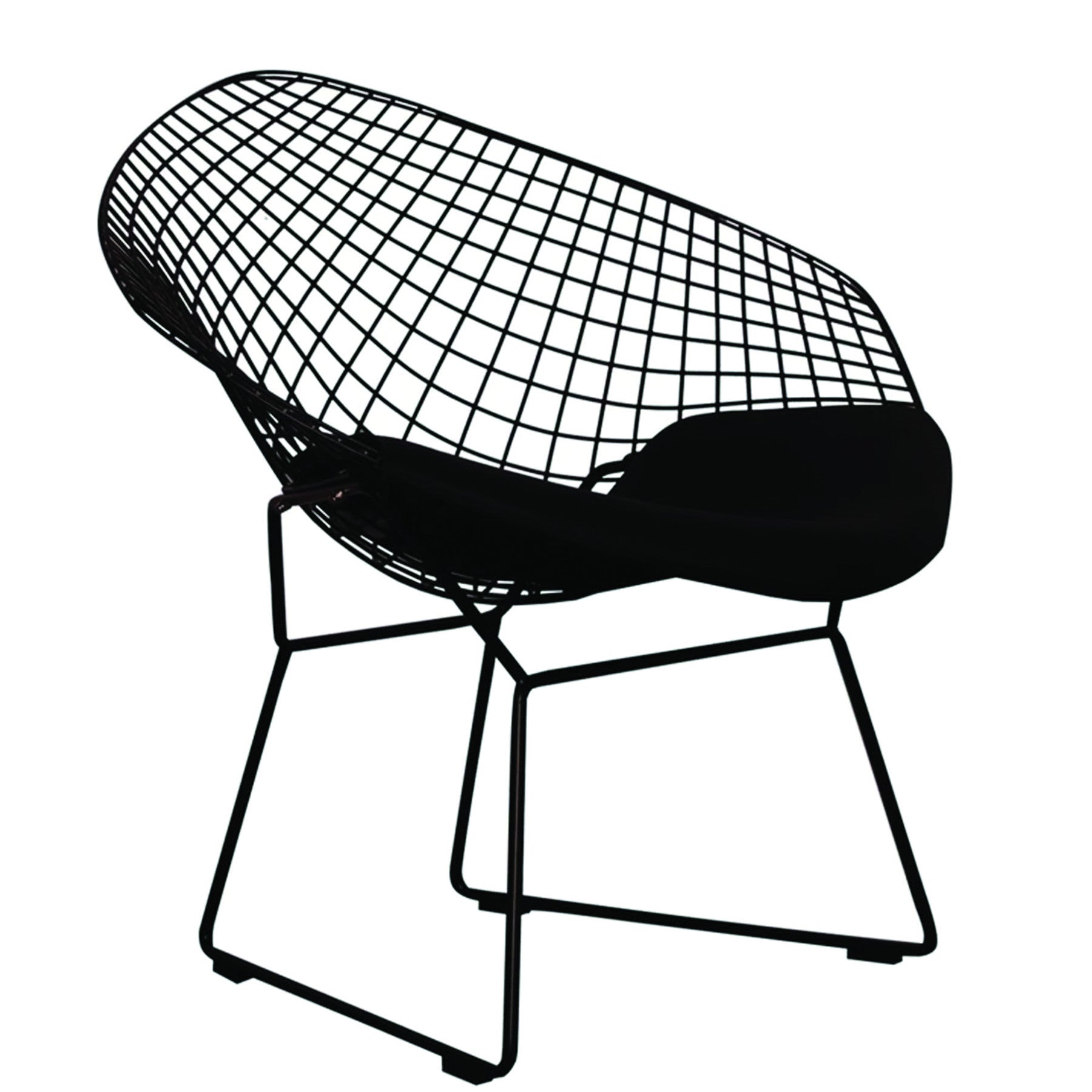 32" Black Lounge Chair-2