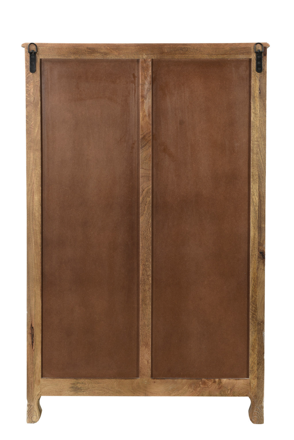 35" Gray Solid Wood Six Drawer Chest-4