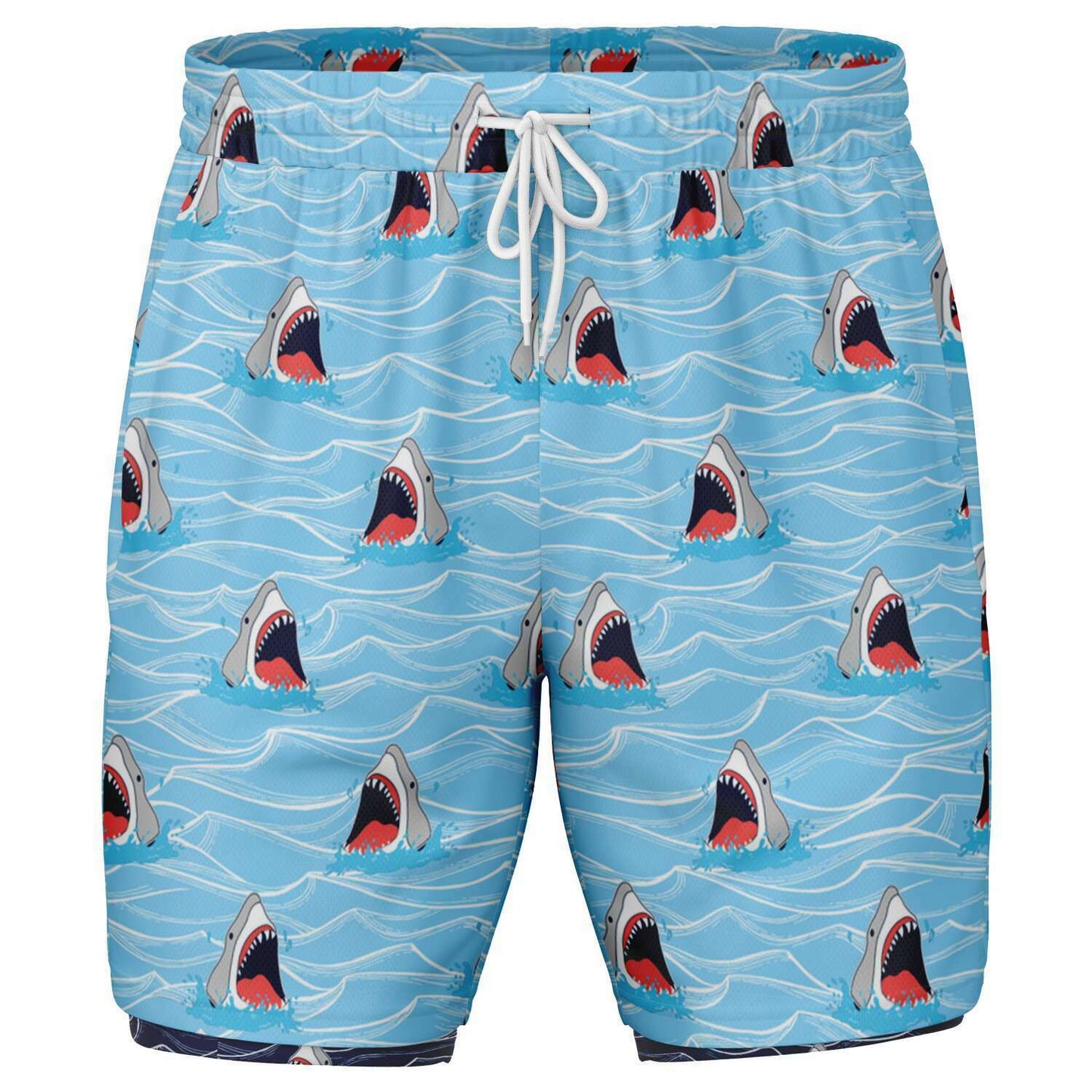 Rad Palm Shark Bait Men's 2-in-1 Shorts