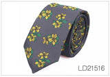 Men's Casual Fashion 6cm Flower Graffiti Tie