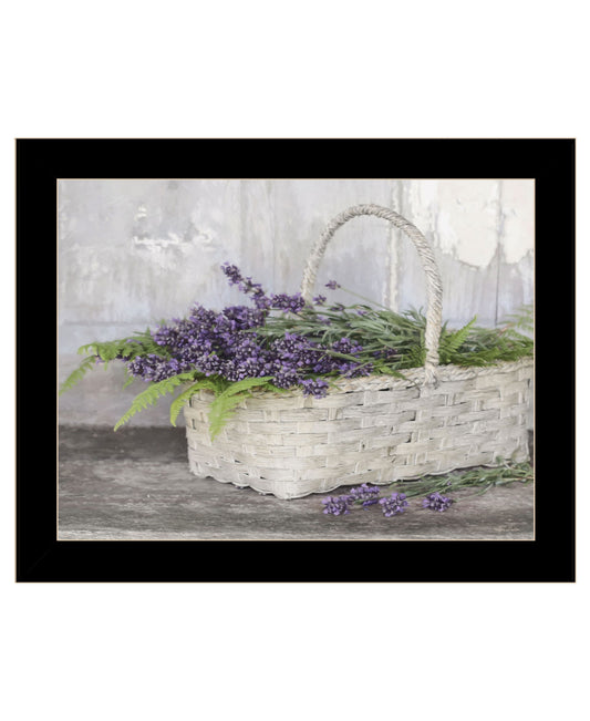 My Lavender Black Framed Print Wall Art-1