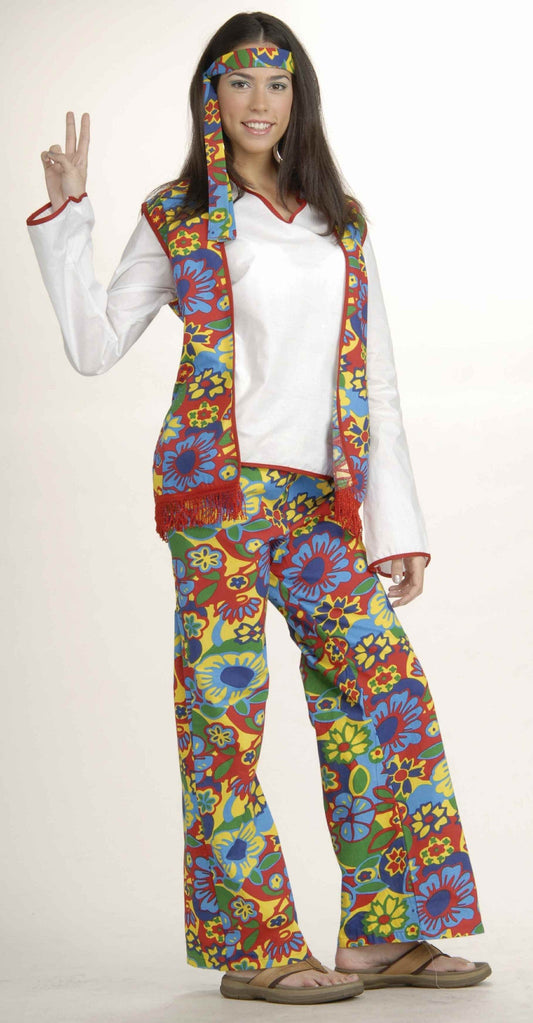 Hippie Costumes Adults Hippie Woman Halloween Costume