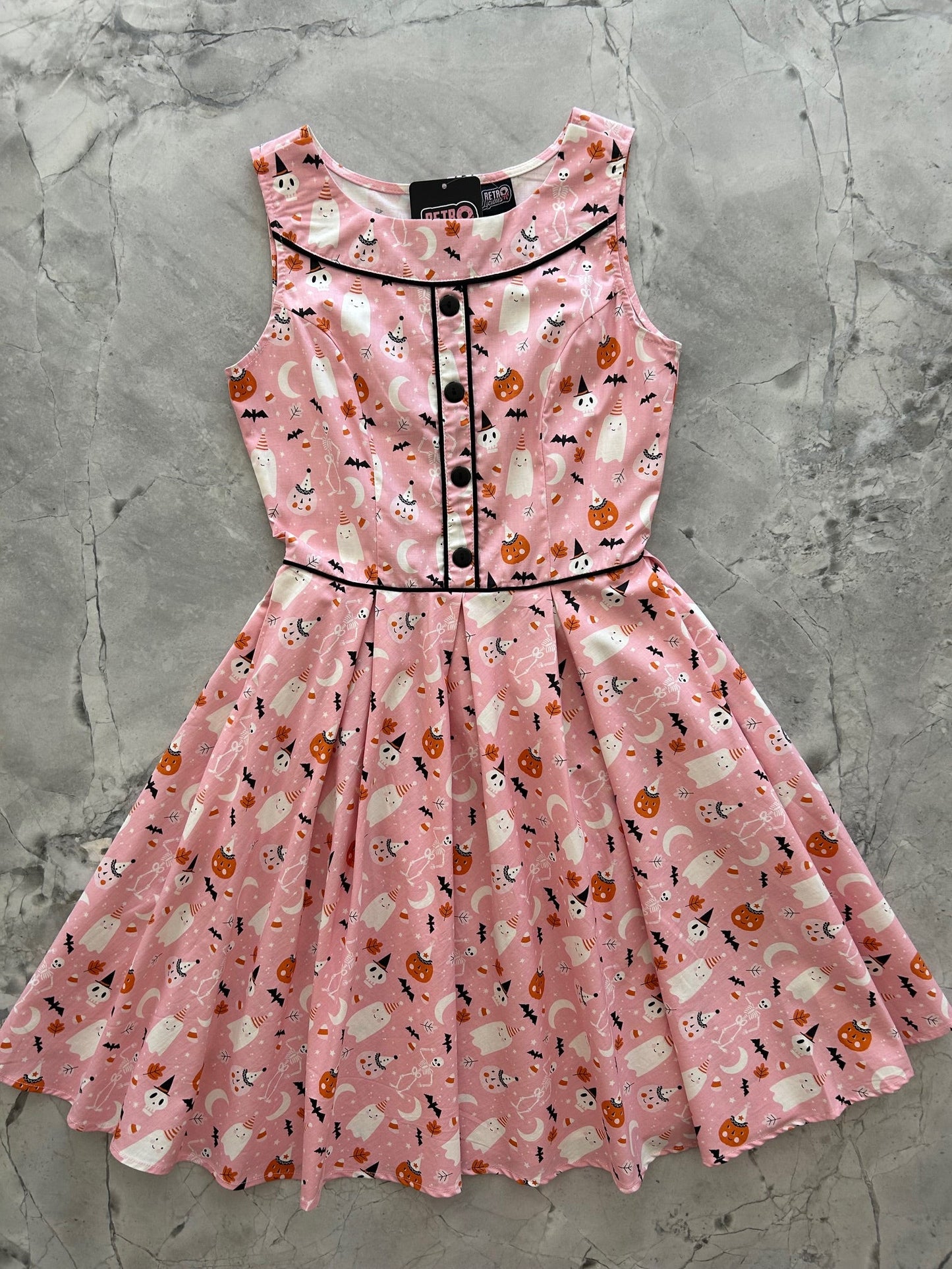Elizabeth Dress in Pink Halloween