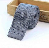 Men's Knitted Leisure Striped Ties