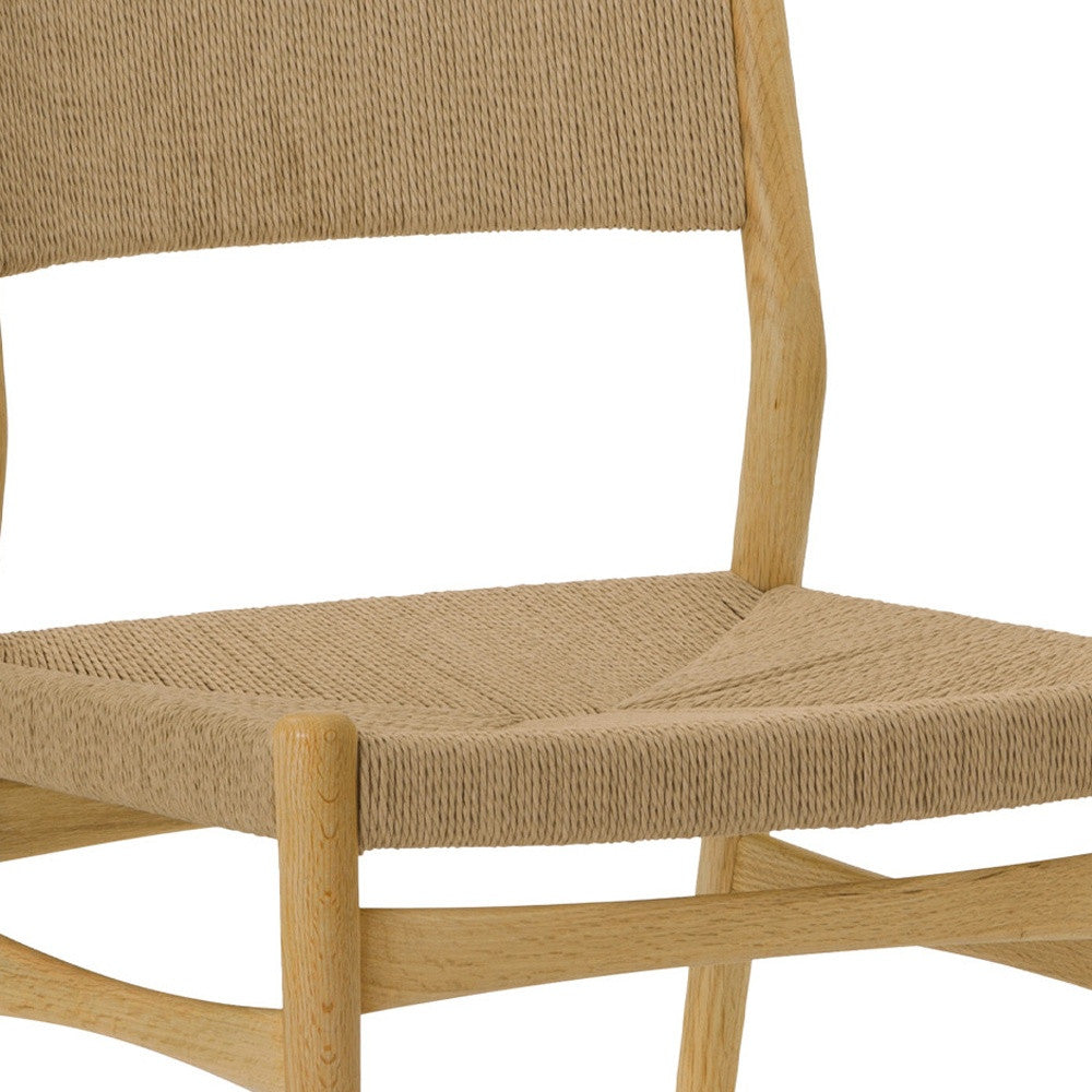 Five Piece Oak Oval Dining Set with Four Chairs-7
