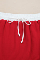 Varsity Stripe Pullover and Mini Skirt Set