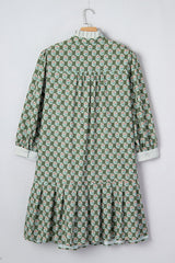 Olivia 4 Sleeve Floral PLUS Dress