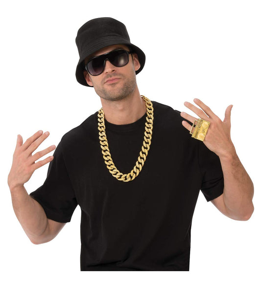Deluxe Old School Rapper Costume Accessory Kit