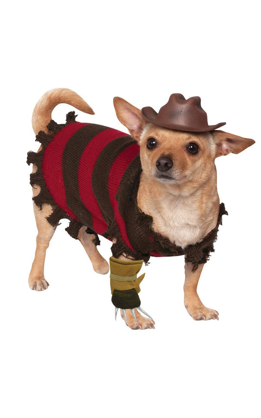 Pets Nightmare on Elm Street Freddy Krueger Costume