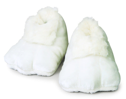 White Bunny Feet Shoes