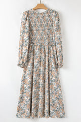 Indy Puff Sleeve Long Dress