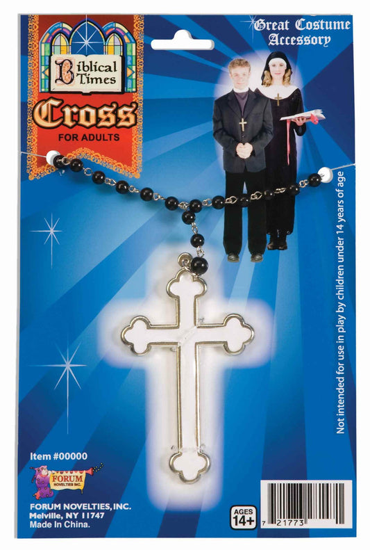 Priest or Nun Costume Cross Necklace