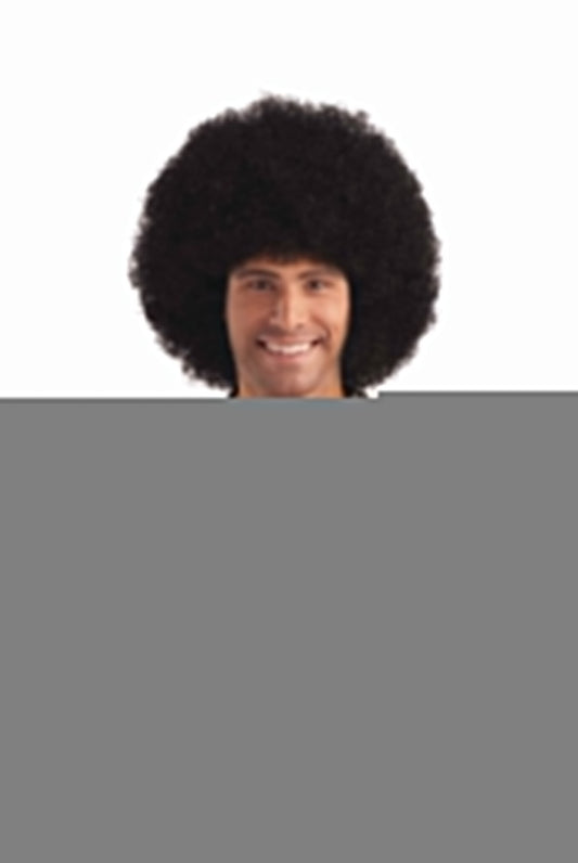 Deluxe Halloween Afro Wig Black