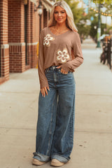 Zoe Sleeve T Shirt Long Sleeve Top