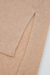 Abby Shoulder Knit Tunic PLUS Top