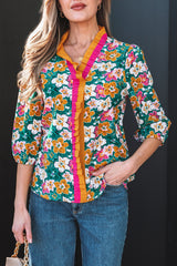 Meadow 3 4 Sleeve Blouse