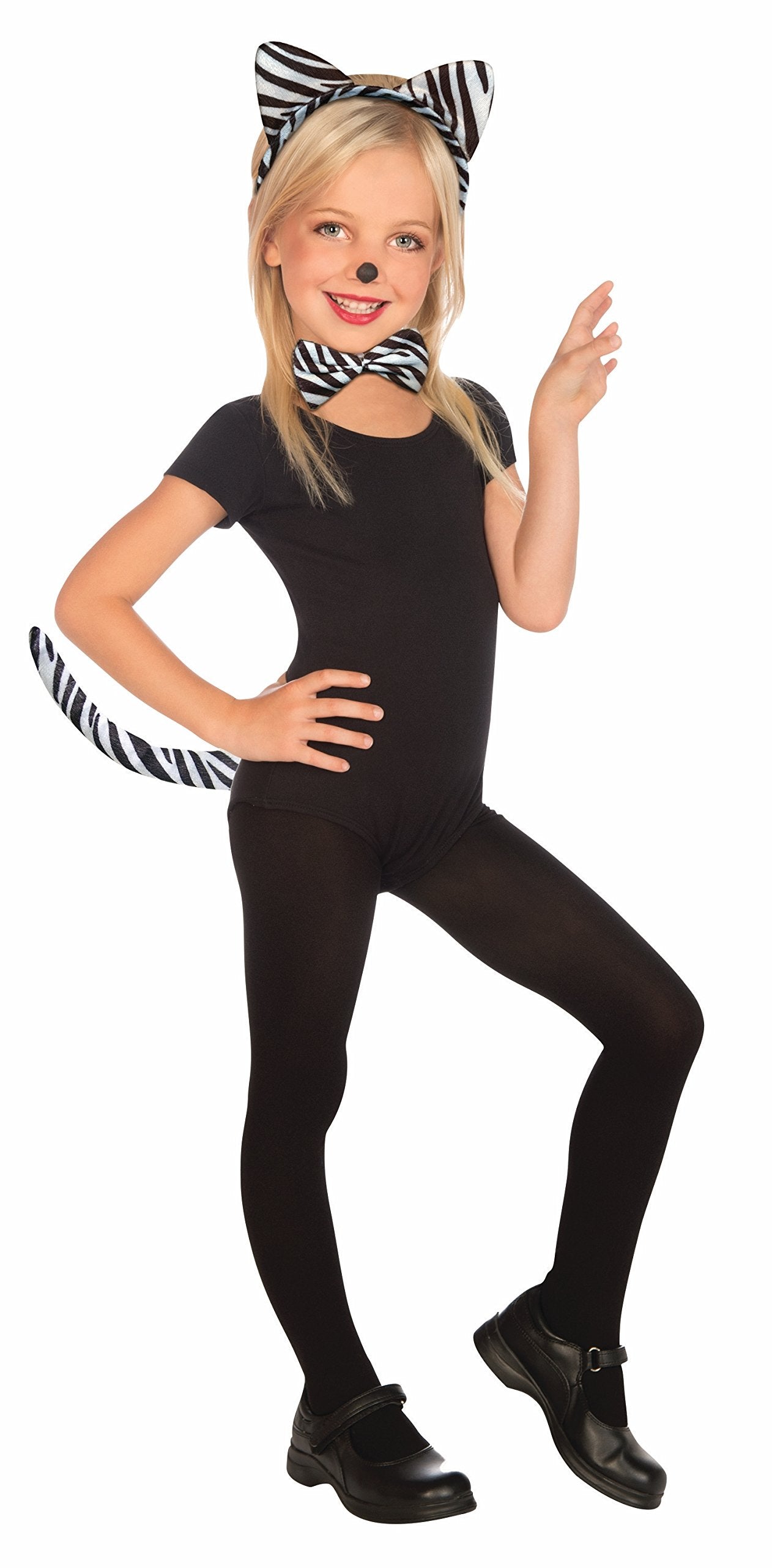 Kids Plush Zebra Costume Accessory Kit